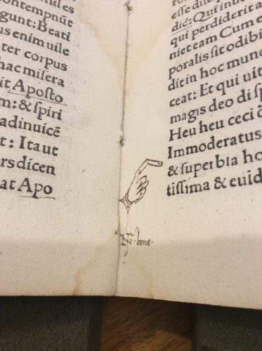 manicule
